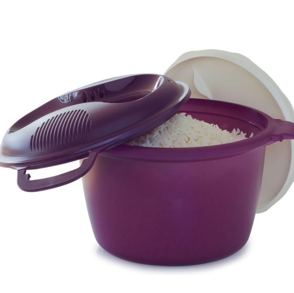 TUPPERWARE | SINGLE SERVE | MICROWAVE RICE COOKER